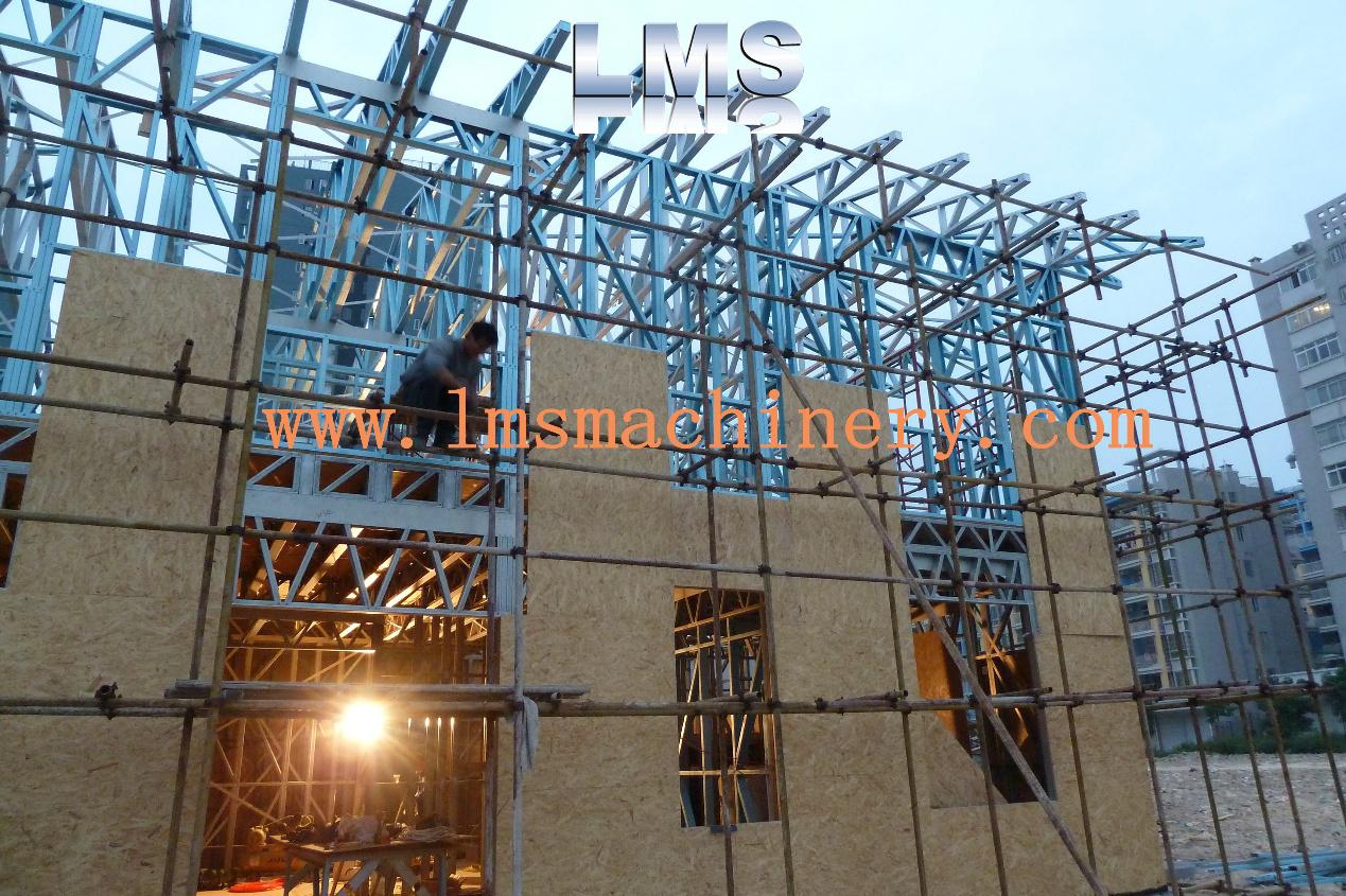 آلlight steel frame house machine