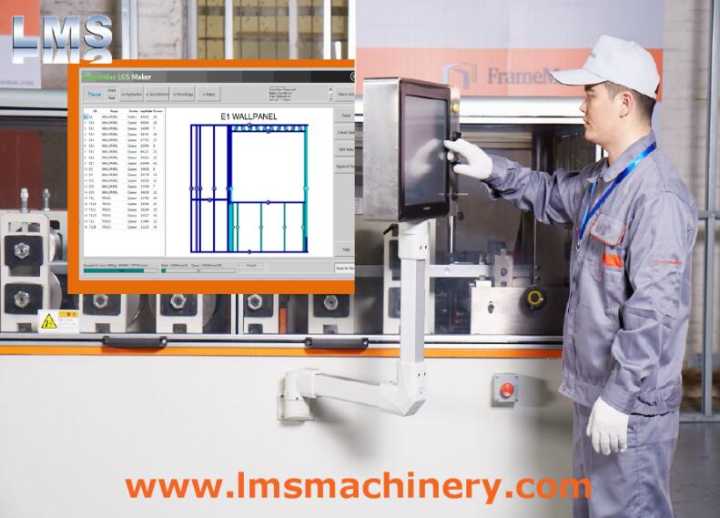 light steel frame house machine