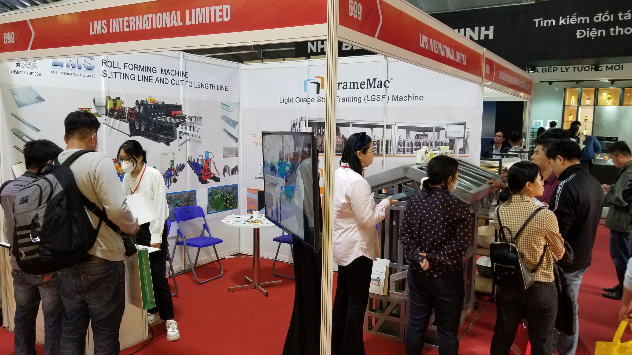 LMS ، FRAMEMAC يحضرون VIETBUILD في فيتنام!